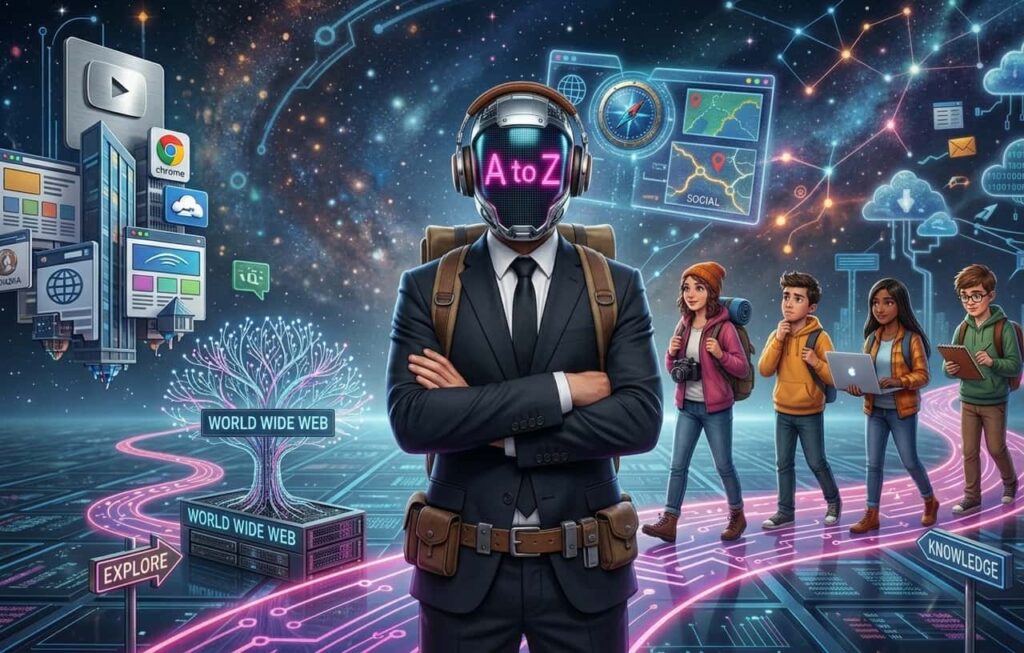 About&Contact, 인터넷을 여행하는 탐험가들을 위한 가이드