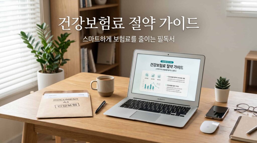 퇴사 후 건강보험 임의계속가입 신청 안내에 관한 이미지